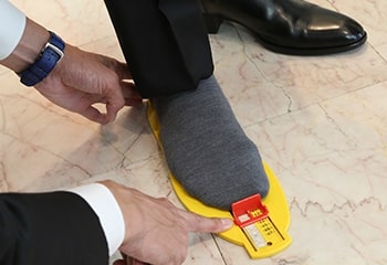 熊本オーダーシューズ_採寸