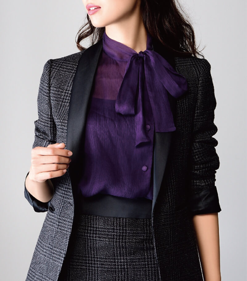 自信と美しさを演出する特別なスーツ