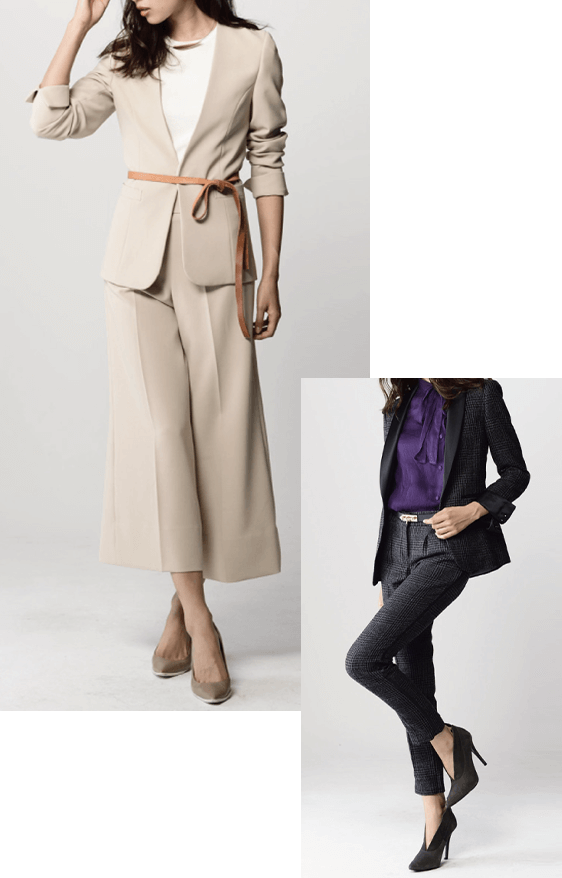 S-BRAINがプロデュースするレディーススーツ